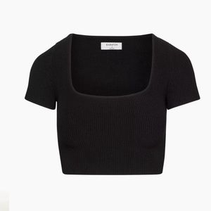 Babaton Sculpt Square Neck Cropped Top